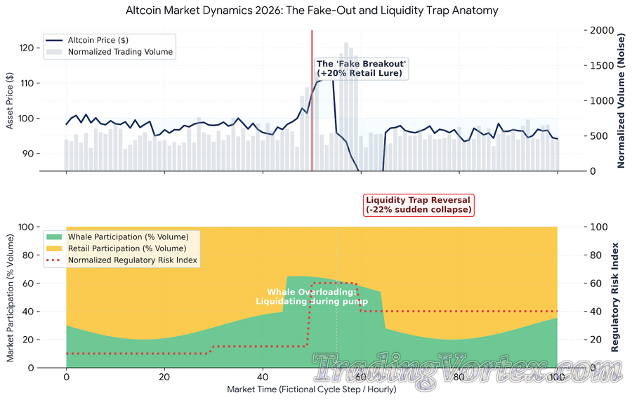 Anatomy of an Altcoin Market Fake-Out and Regulatory Shock (2026 Simulation)