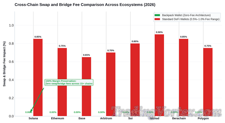 Cross-Chain Swap and Bridge Fee Comparison Across Ecosystems (2026)