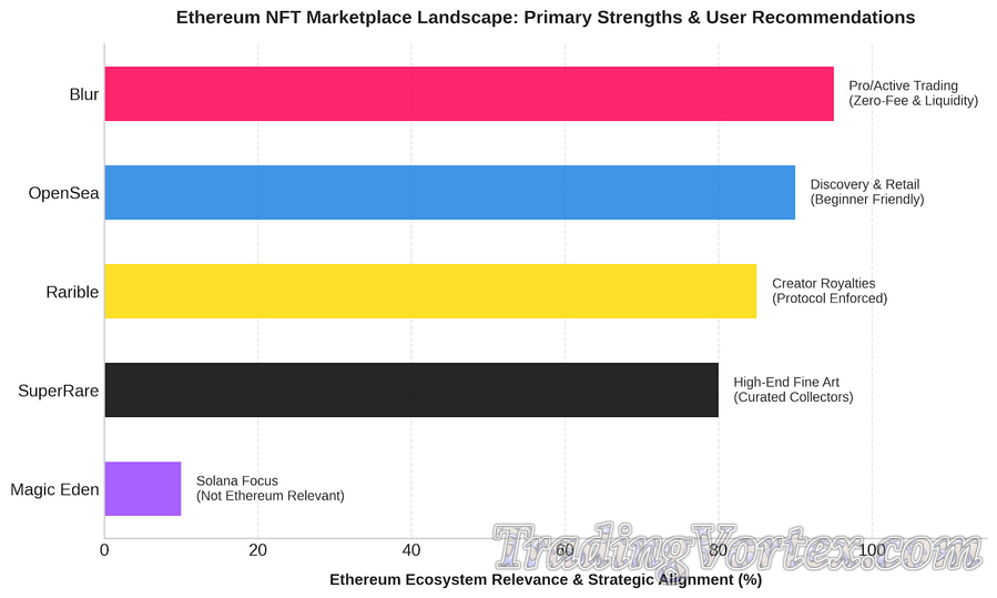 Ethereum NFT Marketplace Landscape: Strategic Alignment and Primary Strengths