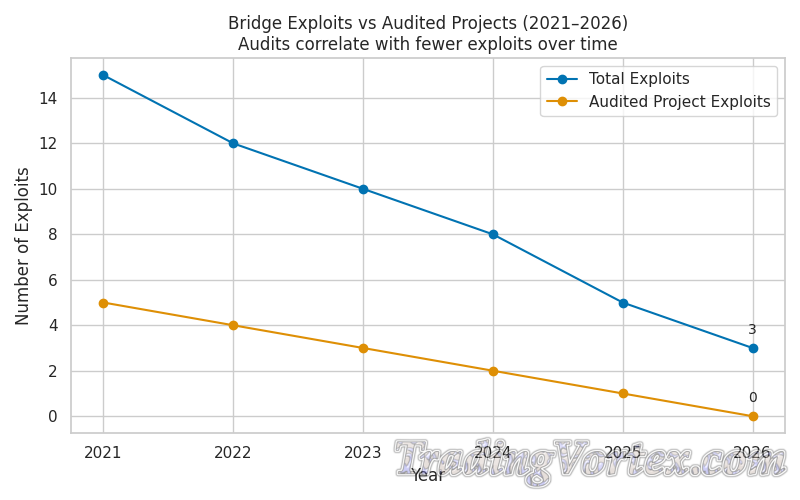 Bridge Exploits vs Audited Projects (2021&ndash;2026)