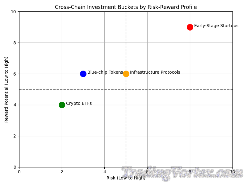 Cross-Chain Investment Buckets by Risk-Reward Profile
