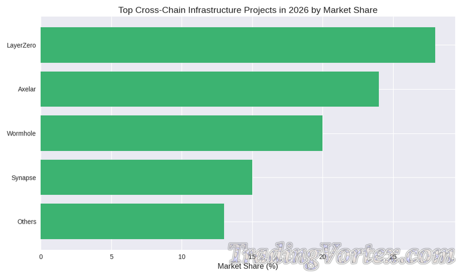 Top Cross-Chain Infrastructure Projects in 2026 by Market Share