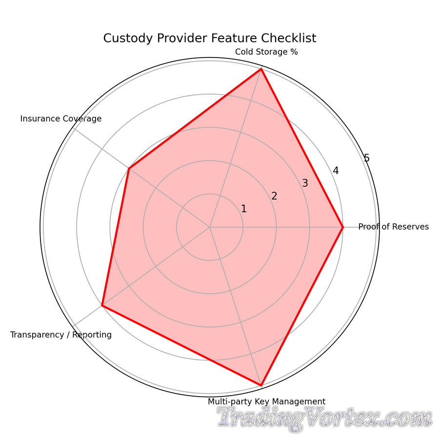 Custody Provider Feature Checklist