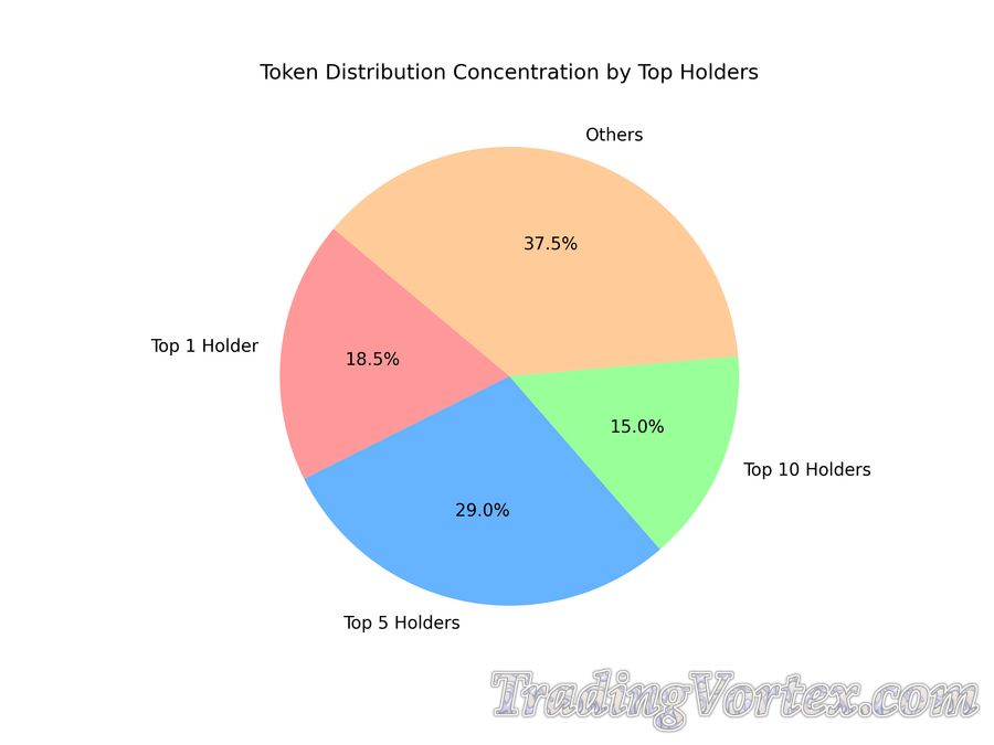 Token Distribution Concentration by Top Holders