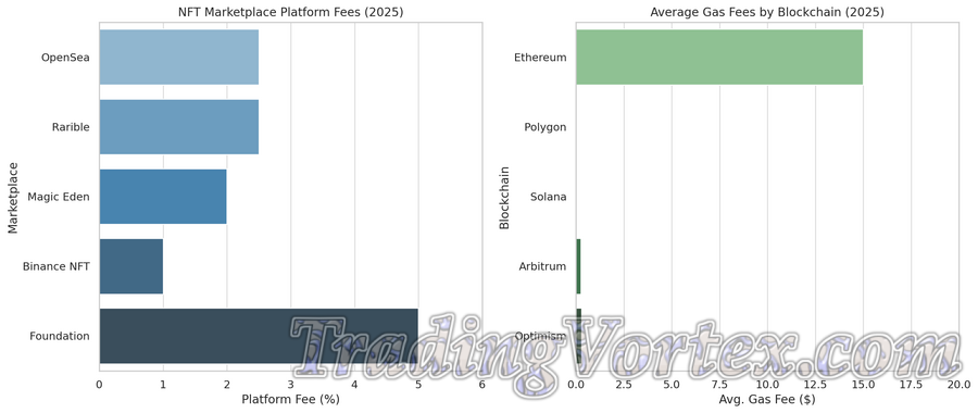 Platform Fees and Blockchain Gas Comparison