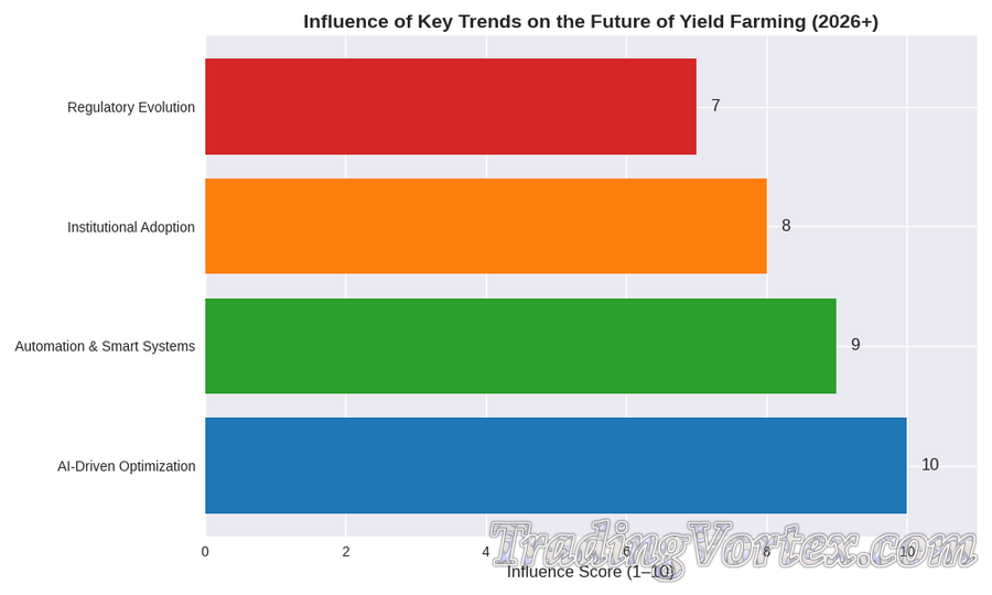 Influence Scores of Future Yield Farming Trends (2026+)