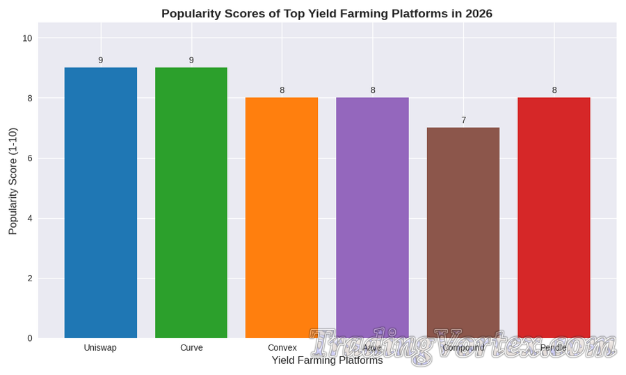Overall Strength Scores of Top Yield Farming Platforms in 2026