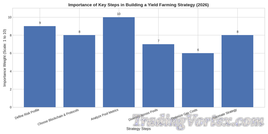 Relative Importance of Key Steps in a Yield Farming Strategy (2026)