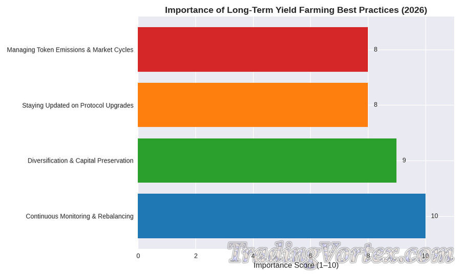Importance Scores of Long‑Term Yield Farming Best Practices (2026)