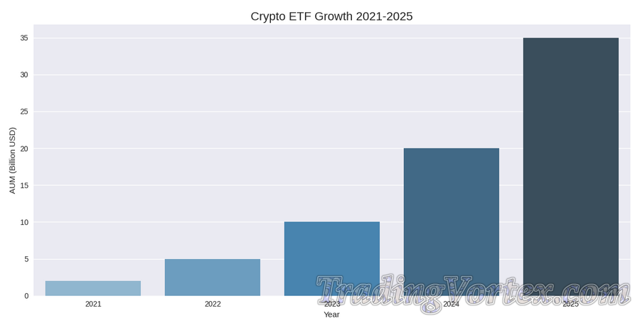 Crypto ETF Growth 2021&ndash;2025