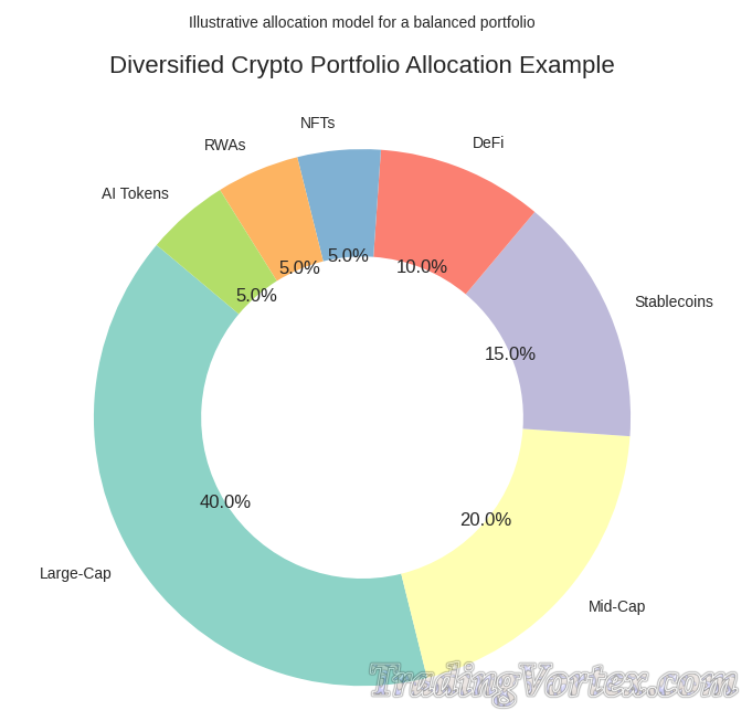 Diversified Crypto Portfolio Allocation Example