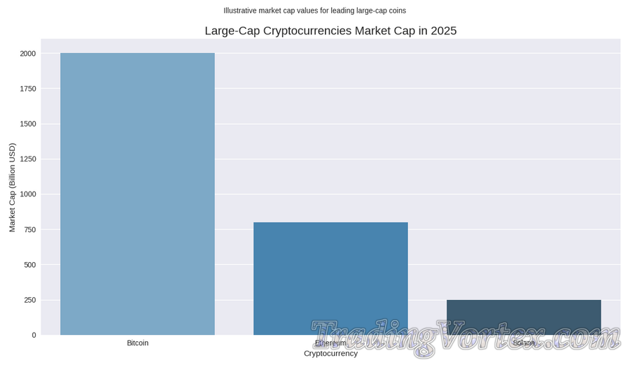 Large-Cap Cryptocurrencies Market Cap in 2025