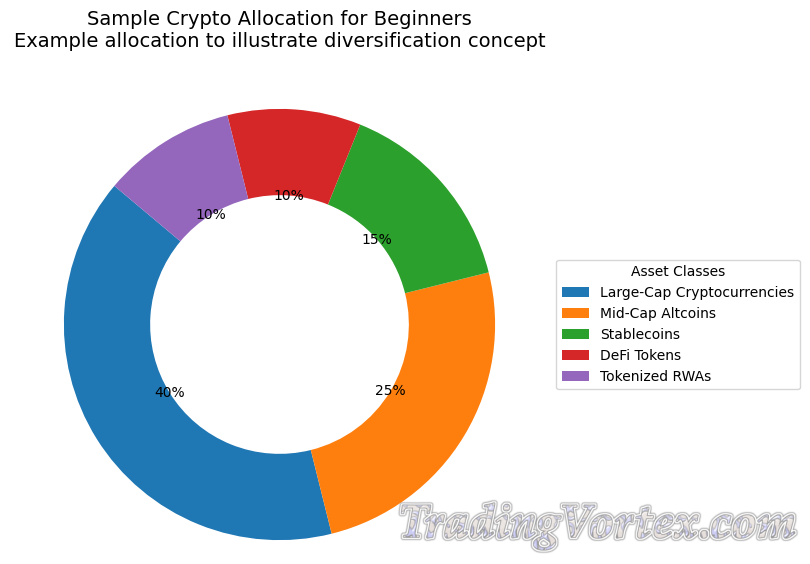 Sample Crypto Allocation for Beginners