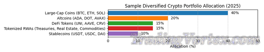 Sample Diversified Crypto Portfolio in 2025