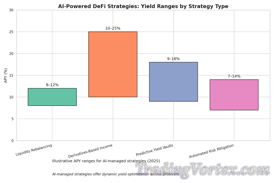 AI-Powered DeFi Strategy Yield Ranges