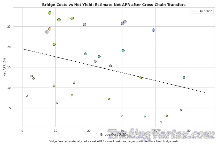 Bridge Costs vs Net Yield: Estimate Net APR after Cross‑Chain Transfers