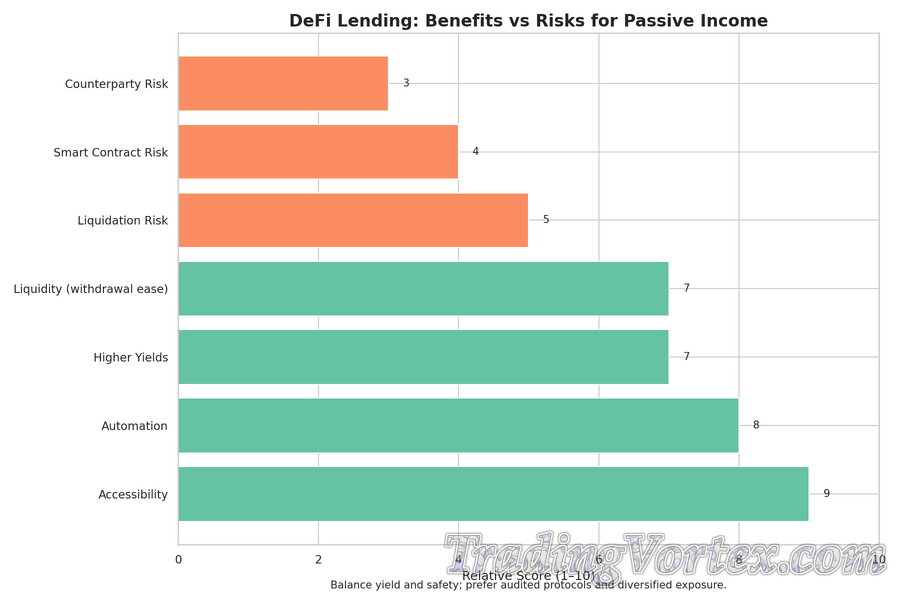 DeFi Lending: Benefits vs Risks for Passive Income