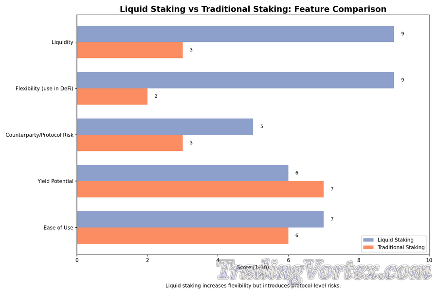 Liquid Staking versus Traditional Staking