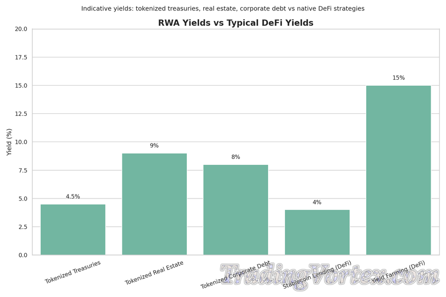 RWA Yields vs Typical DeFi Yields