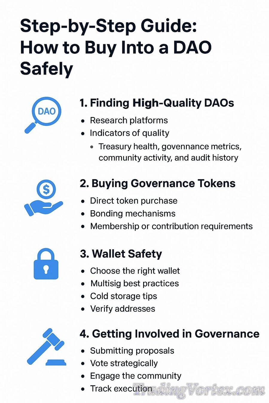 Step-by-Step Guide: How to Buy Into a DAO Safely?