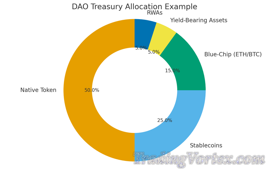 Treasury Allocation Breakdown (Donut Chart)