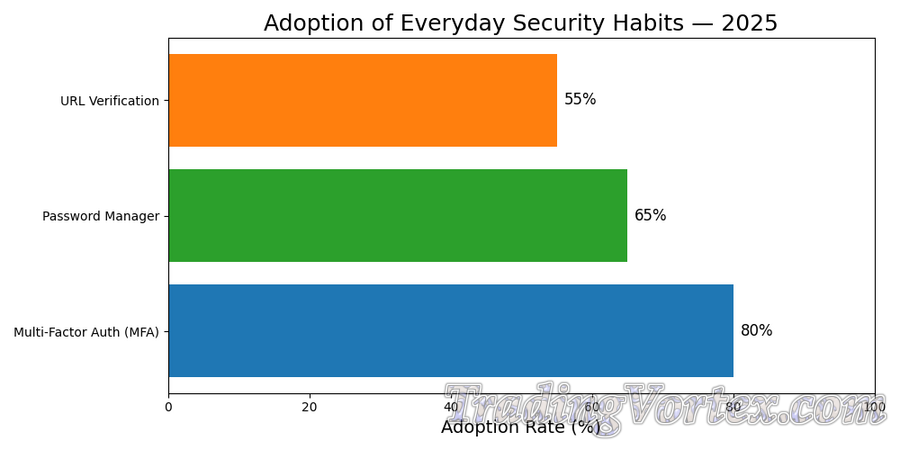 Adoption of Everyday Security Habits &mdash; 2025