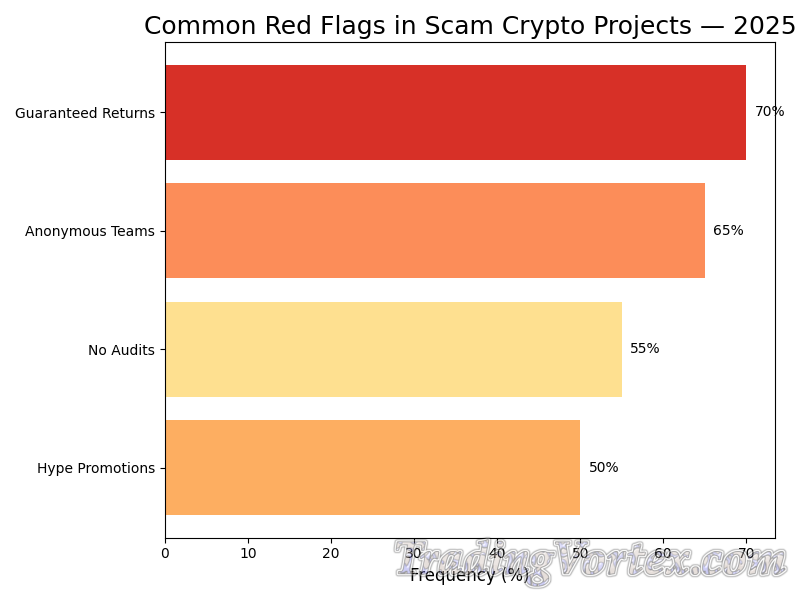 Common Red Flags in Scam Crypto Projects &mdash; 2025