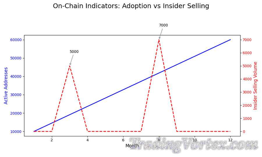On-Chain Indicators: Adoption vs Insider Selling