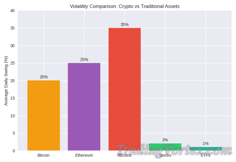 Volatility Comparison: Crypto vs Traditional Assets