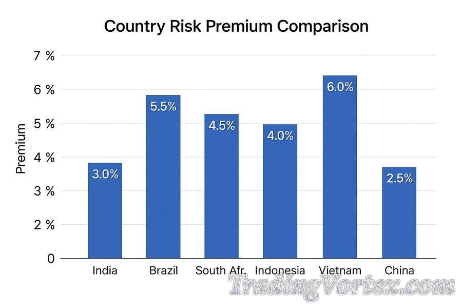 Country Risk Premium Comparison Chart