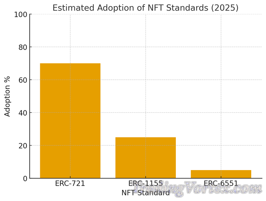 Estimated Adoption of NFT Standards in 2025