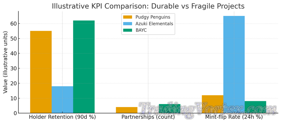 KPI Comparison: Durable vs Fragile Projects