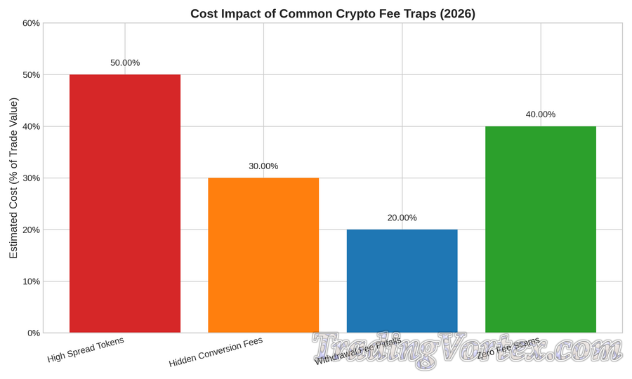 Cost Impact of Common Crypto Fee Traps (2026)