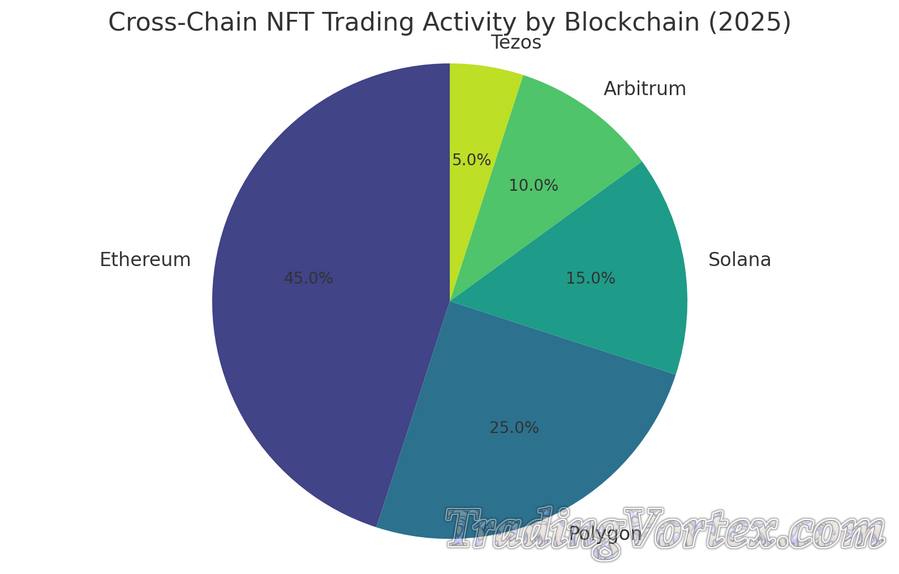 Cross-Chain NFT Trading Activity by Blockchain