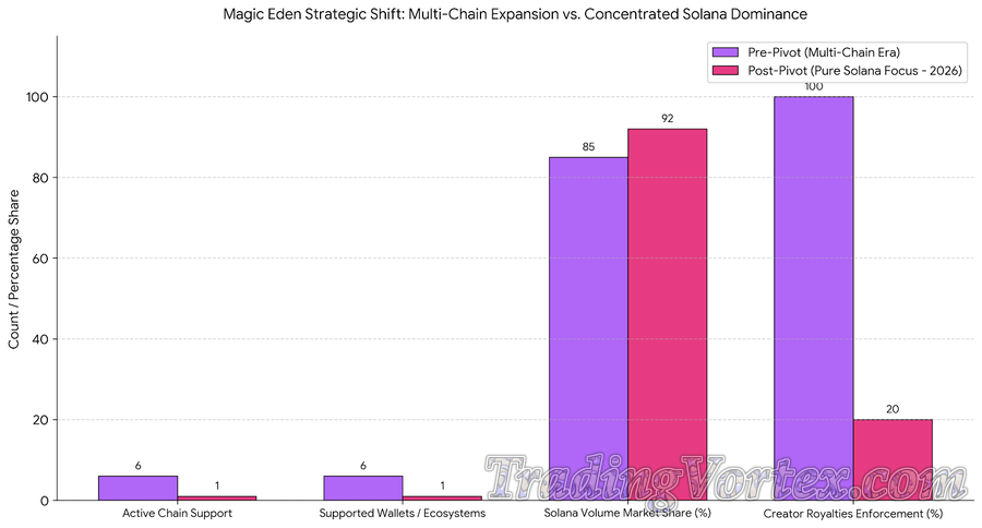 Magic Eden Strategic Pivot Analysis: Comparing Multi-Chain Expansion Parameters vs. Concentrated Solana Market Dominance