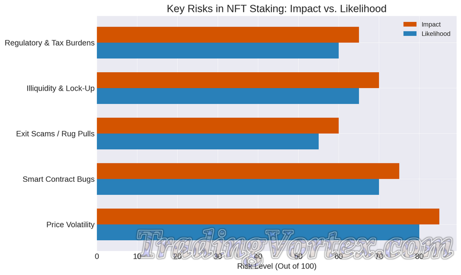 Key Risks in NFT Staking: Impact vs. Likelihood