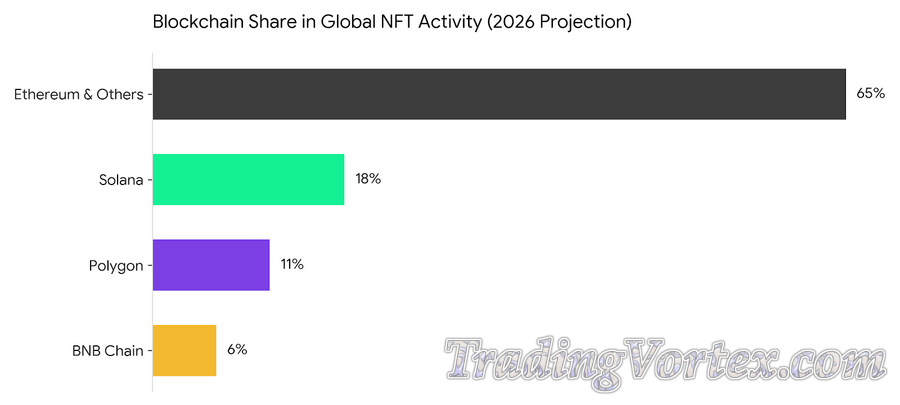 Blockchain Market Share in Global NFT Activity for 2026