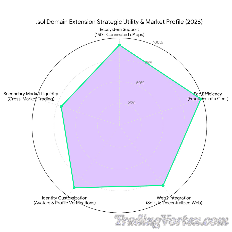 Strategic Utility Profile of the .sol Domain Extension (Solana Name Service) in 2026