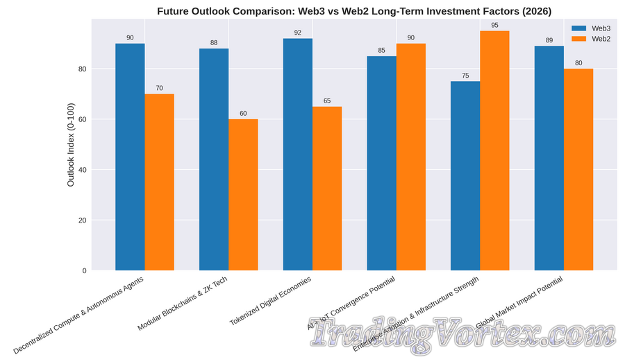 Future Outlook Comparison: Web3 vs Web2 Long‑Term Investment Factors (2026)
