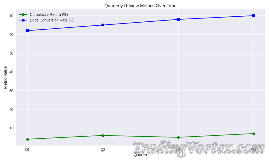Quarterly Review Metrics Over Time Quarterly Review Metrics Over Time