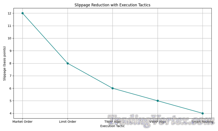 Slippage Reduction by Execution Tactic (Basis Points) Slippage Reduction by Execution Tactic (Basis Points)