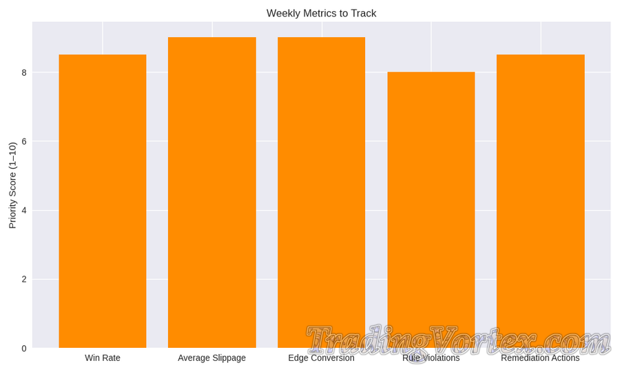 Weekly Metrics to Track for Consistent Improvement Weekly Metrics to Track for Consistent Improvement