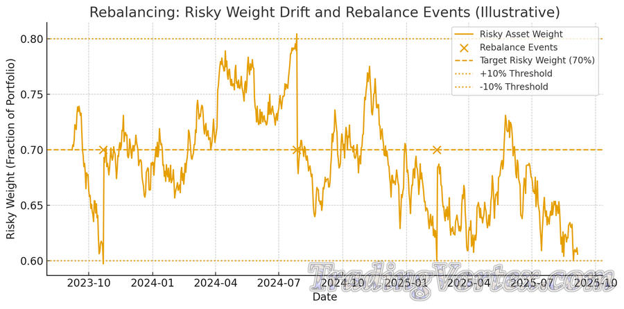 Rebalancing: Risky Weight Drift and Rebalance Events