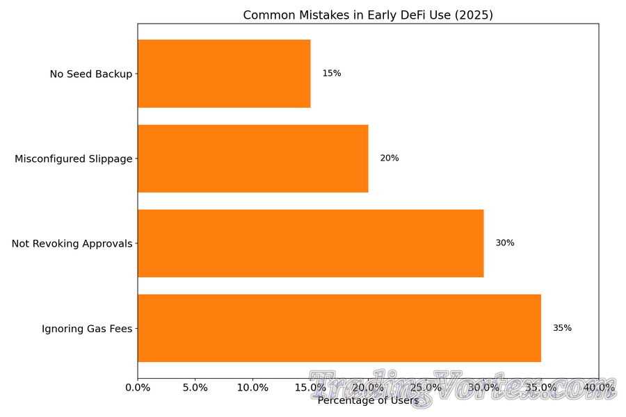 Common Mistakes in Early DeFi Use (2025)