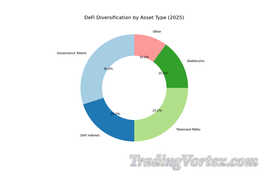 DeFi Diversification by Asset Type (2025)