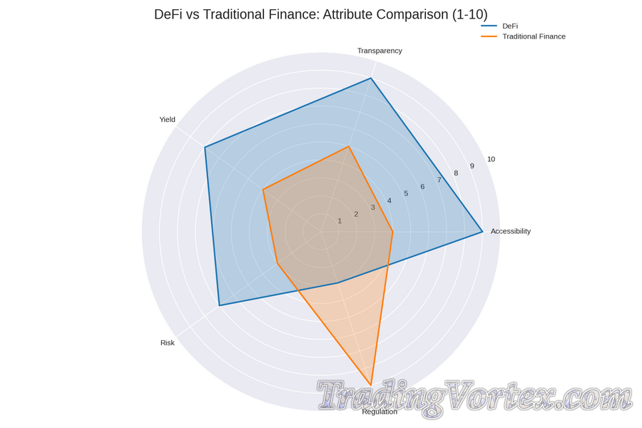 DeFi vs Traditional Finance: Attribute Comparison (1&ndash;10)