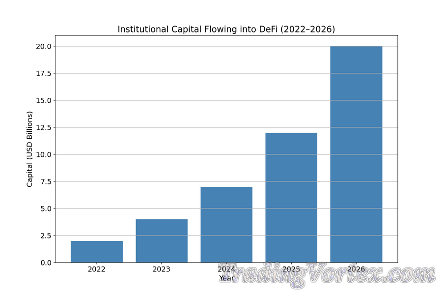 Institutional Capital Flowing into DeFi (2022&ndash;2026)