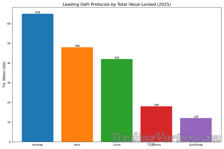 Leading DeFi Protocols by Total Value Locked (2025)