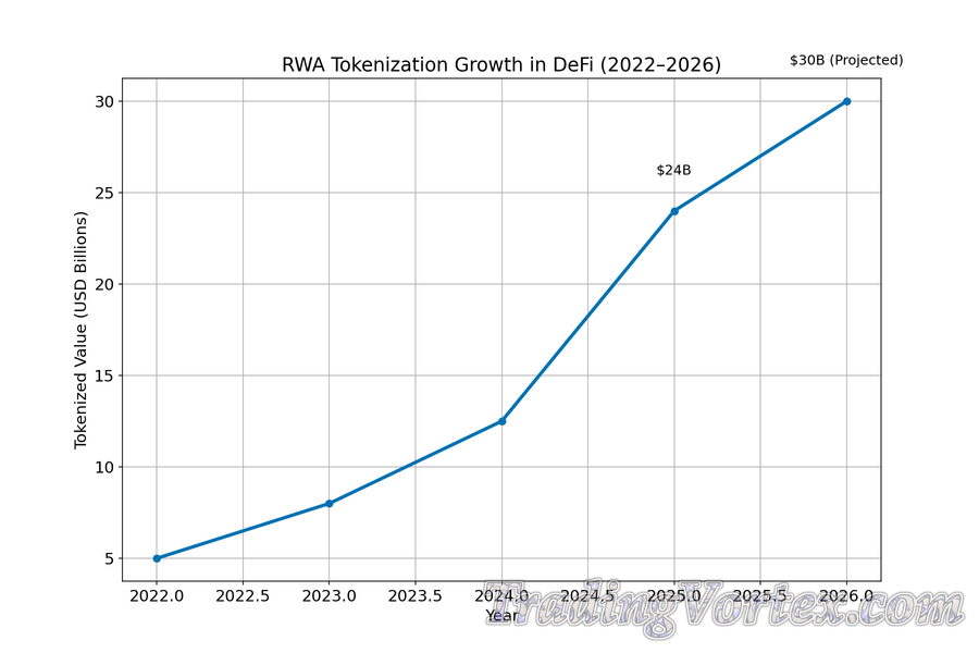 RWA Tokenization Growth in DeFi (2022&ndash;2026)