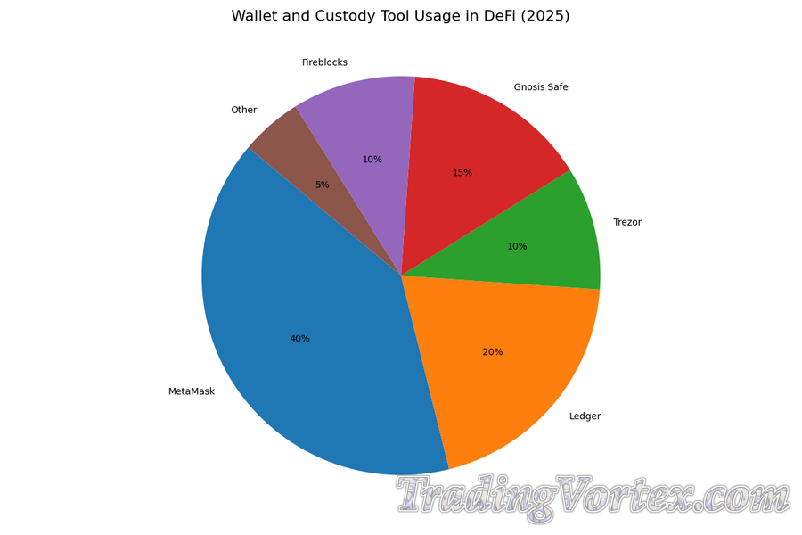 Wallet and Custody Tool Usage in DeFi (2025)